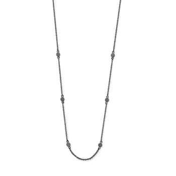 Obsession Halskette 45 cm - Sterlingsilber rhodiniert